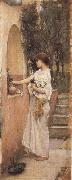 John William Waterhouse, A Roman Offering